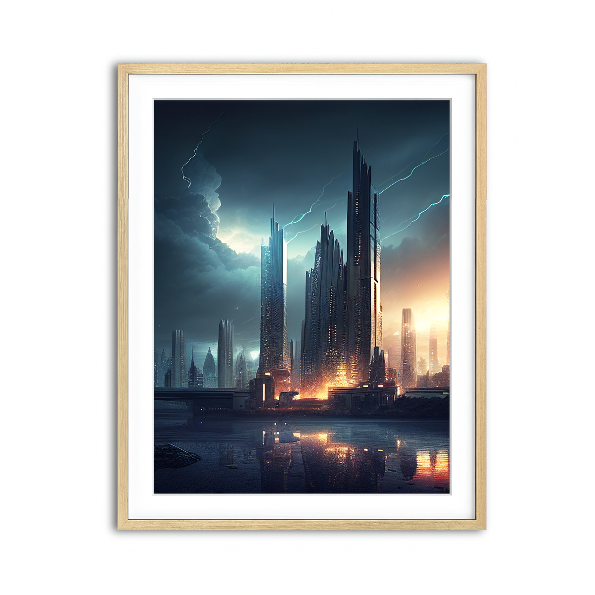 Framed Print 3x4 Natural