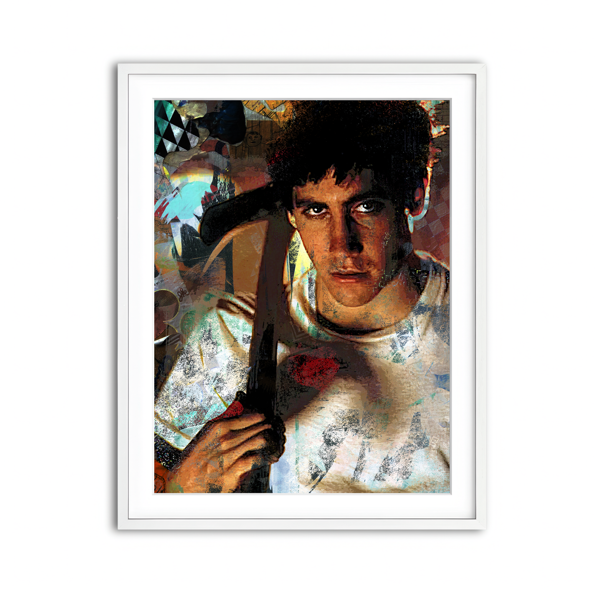 Framed Print 3x4 White