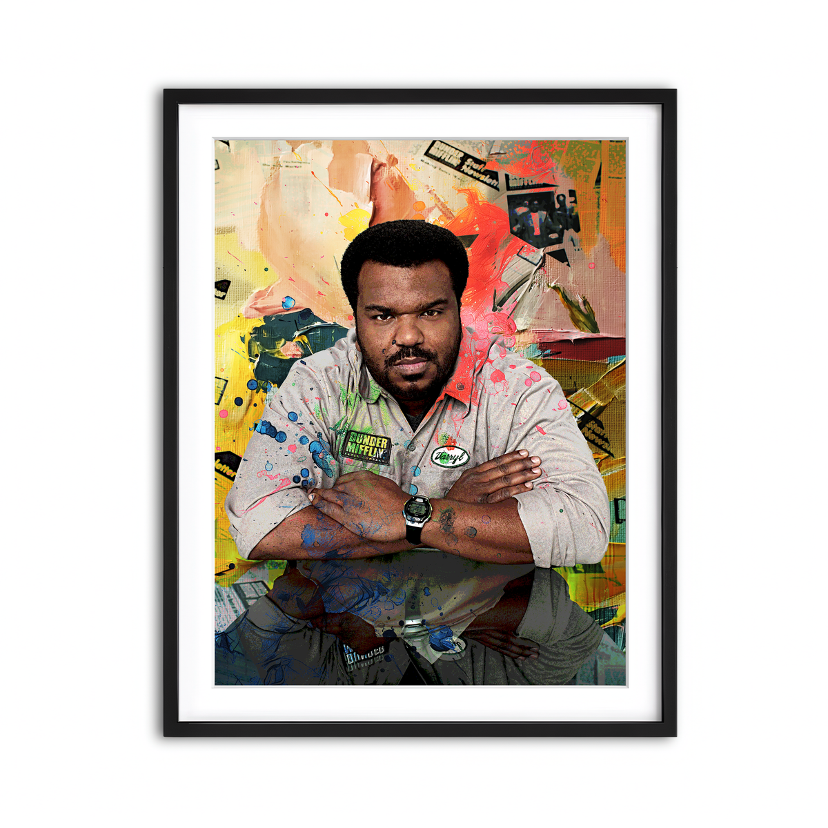 Framed Print 3x4 Black