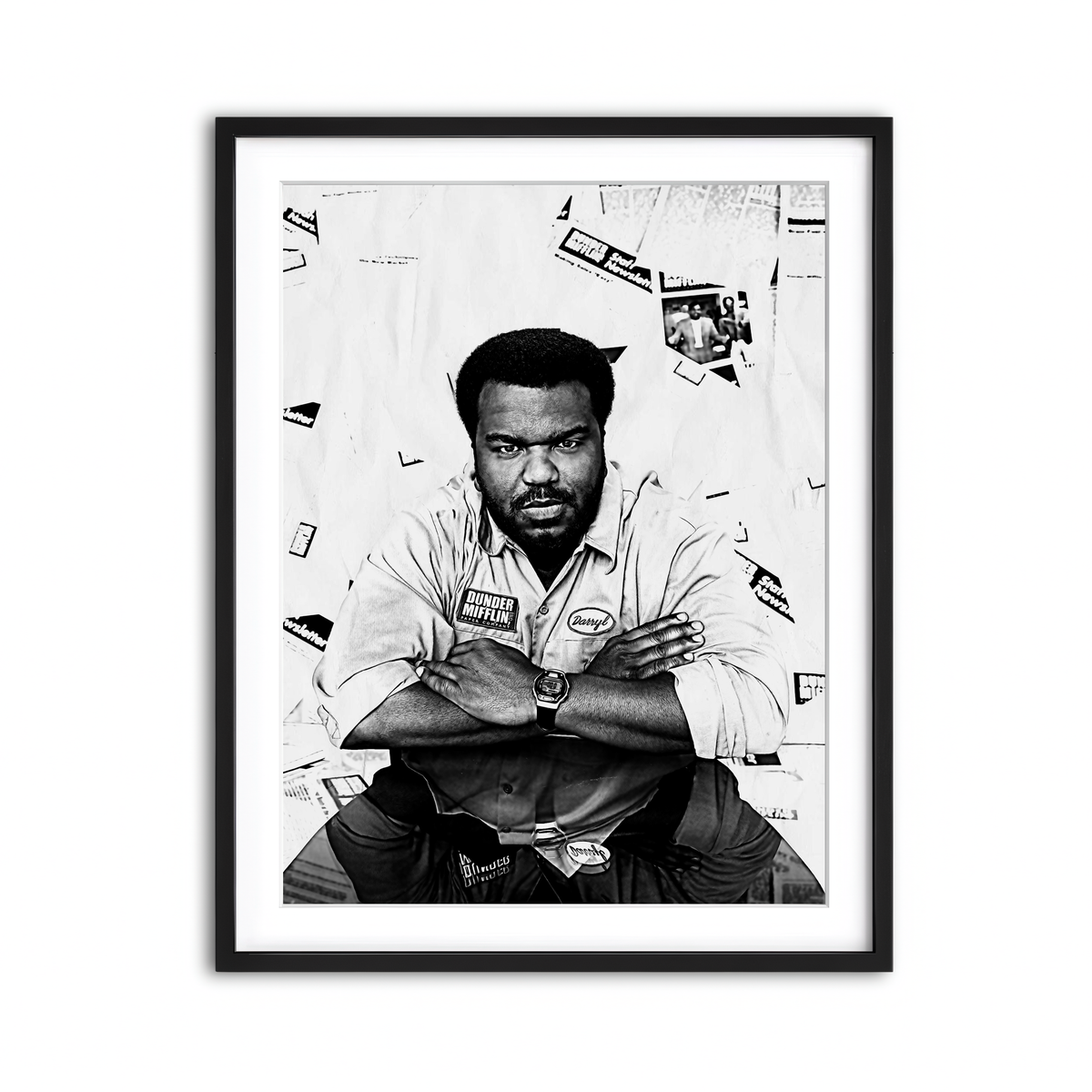 Framed Print 3x4 Black