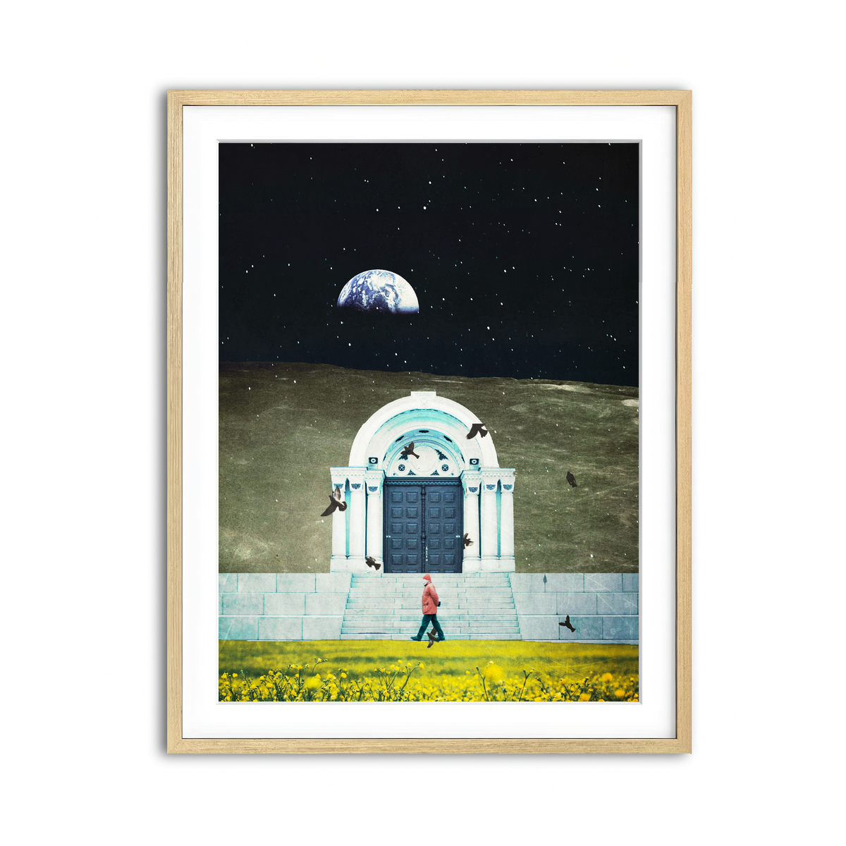 Framed Print 3x4 Natural