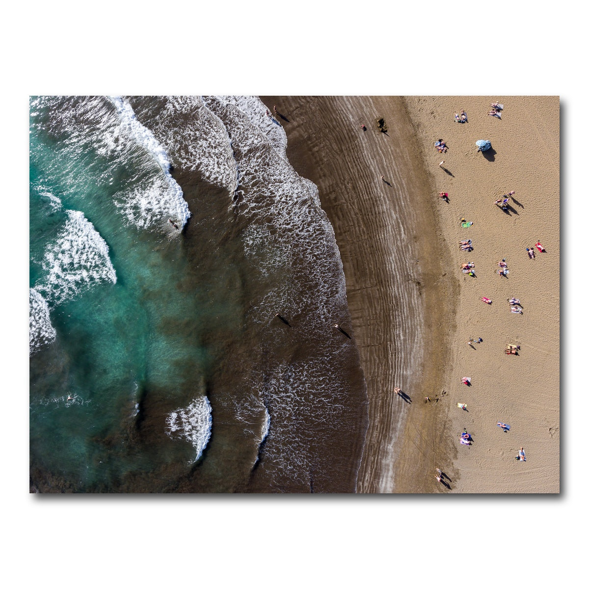 AUTO-MOCKUP WHITE | Day at the Beach | 1 Piece | Gallery Wrap Canvas | group=4x3