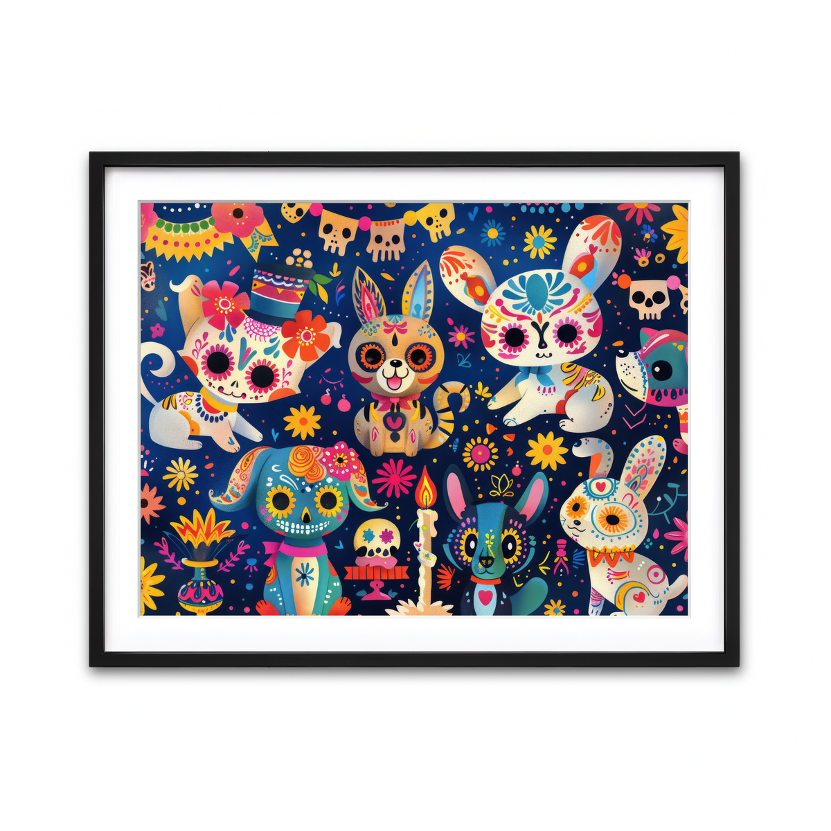 Framed Print 4x3 Black