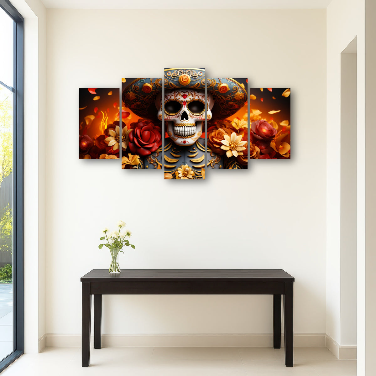 AUTO-MOCKUP ROOM | Day of the Dead Skull