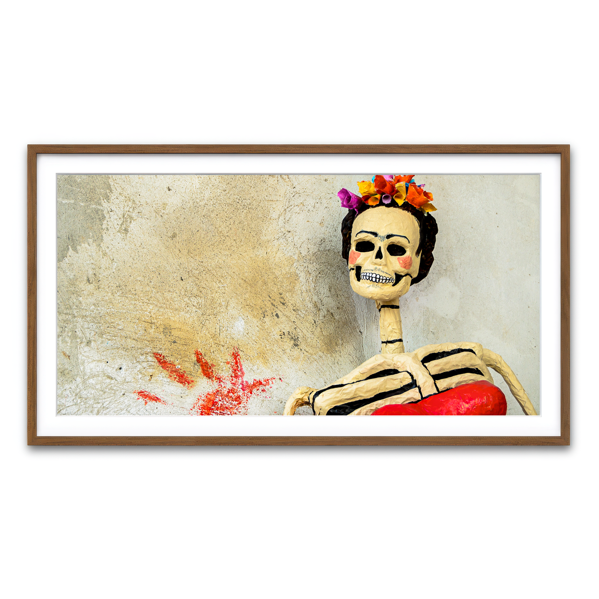 Framed Print 2x1 Walnut