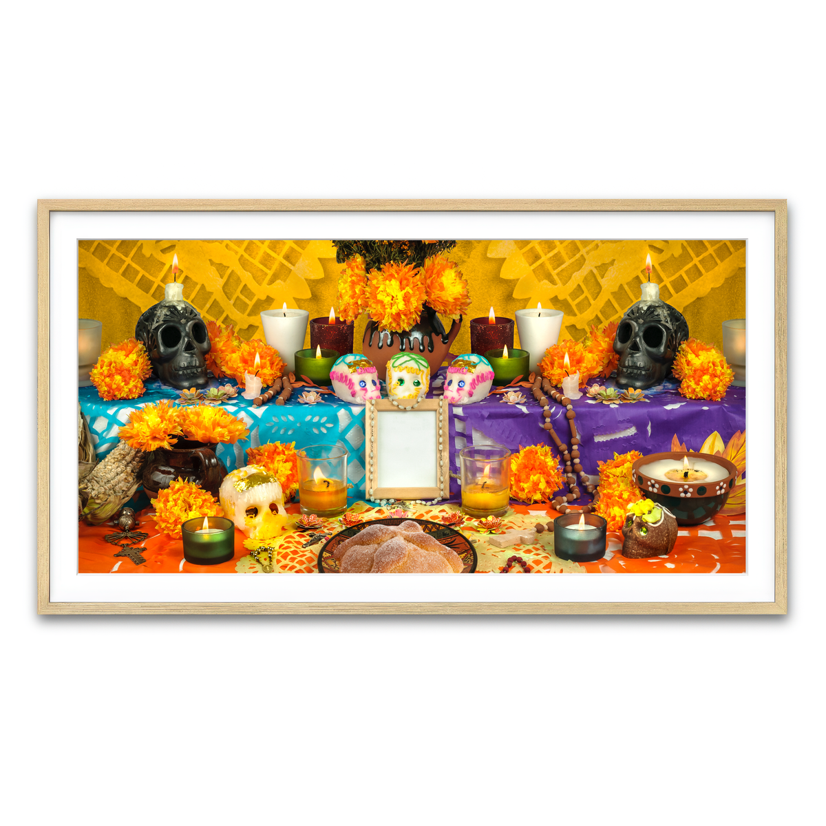 Framed Print 2x1 Natural