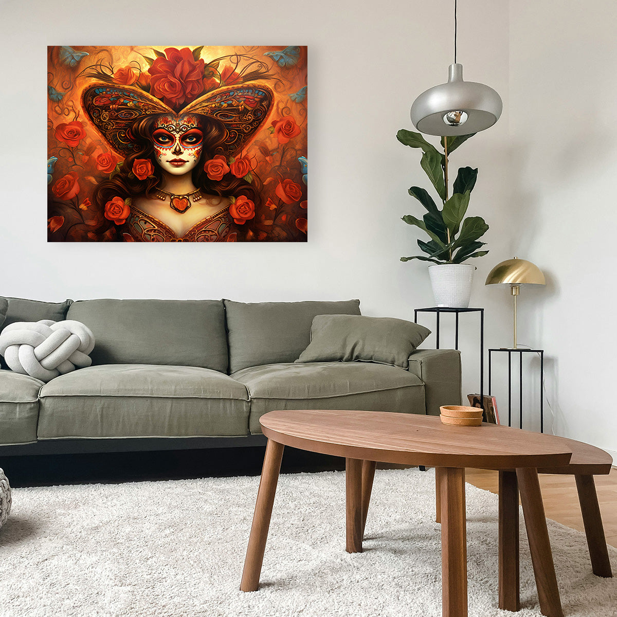 Day of the Dead Art Wall Art