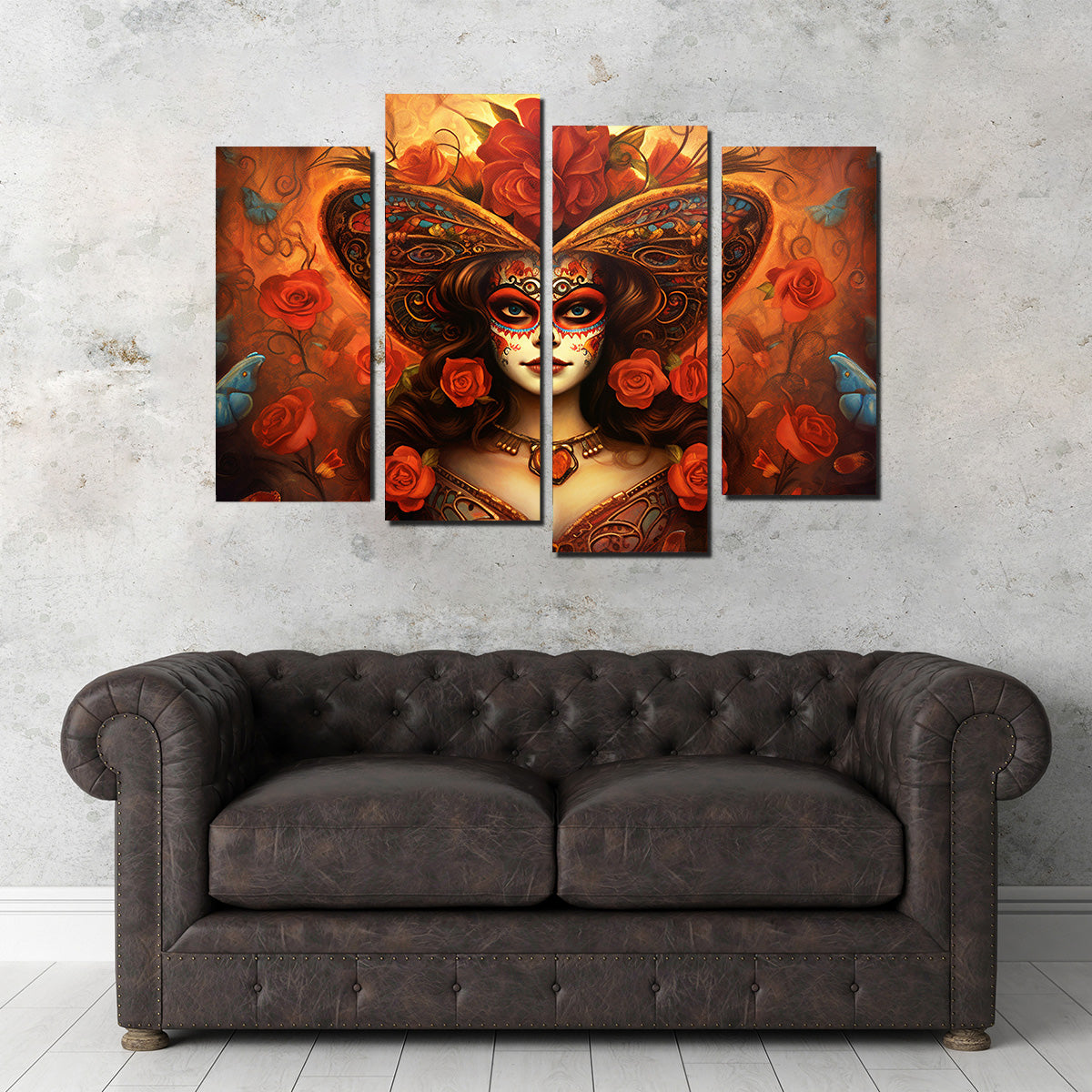Day of the Dead Art Wall Art