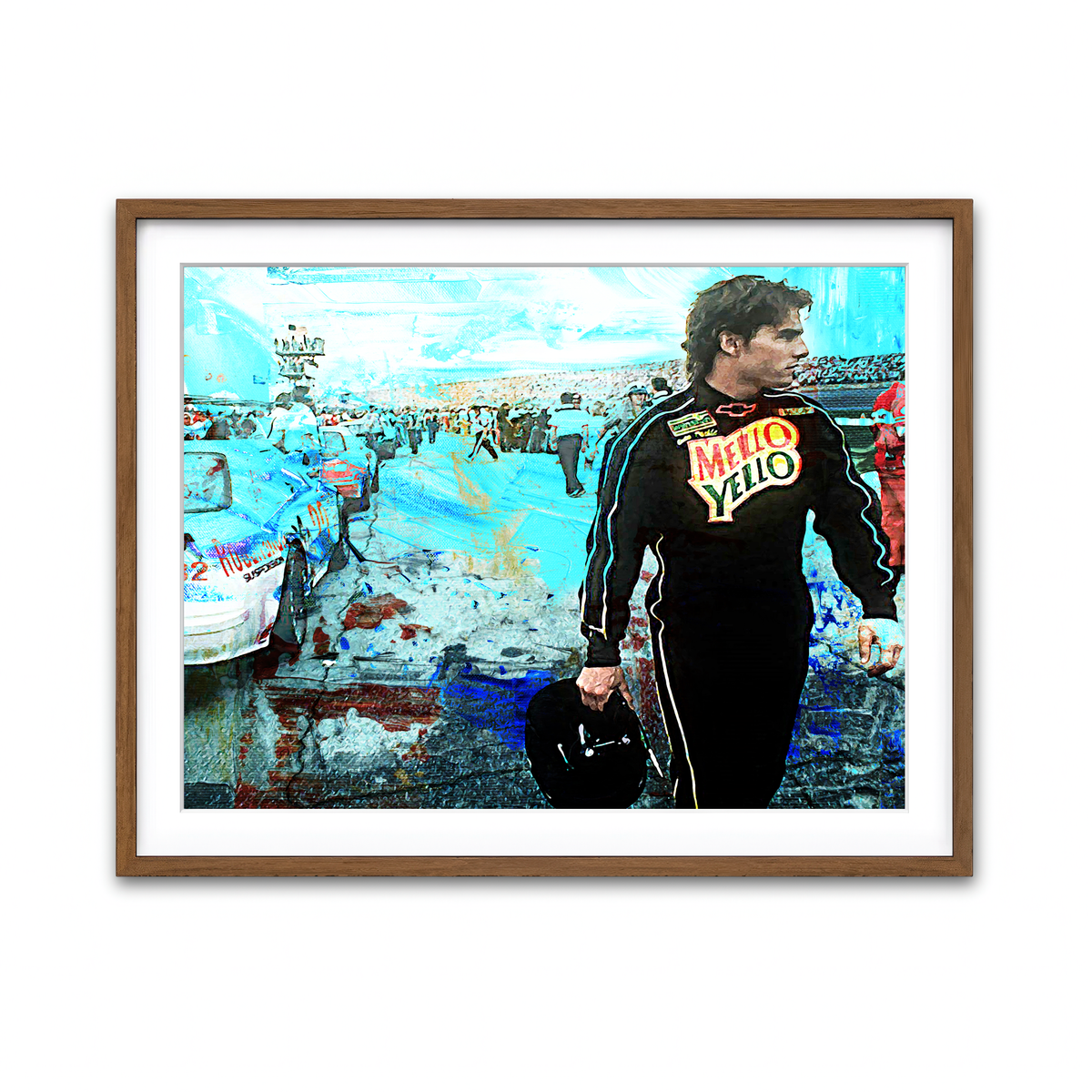 Framed Print 4x3 Walnut