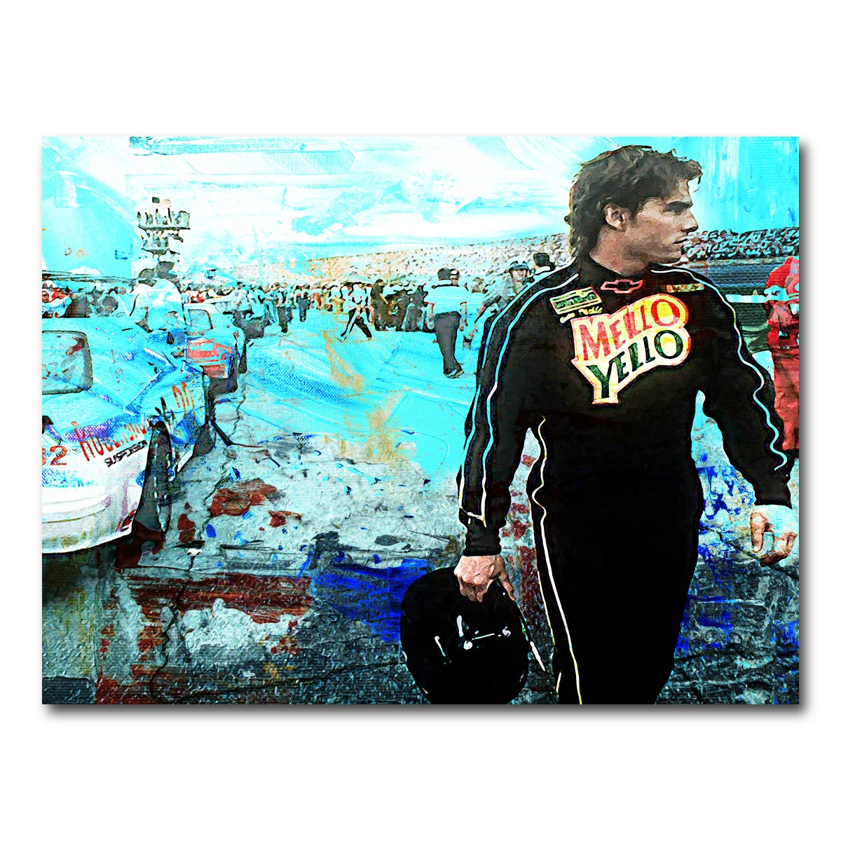 AUTO-MOCKUP WHITE | Days of Thunder | 1 Piece | Gallery Wrap Canvas | group=4x3