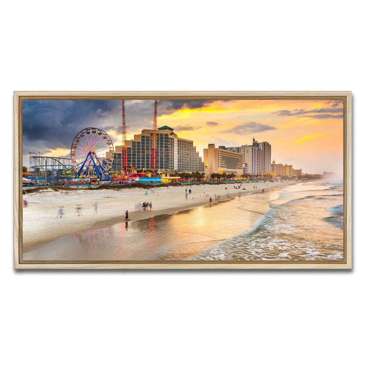 AUTO-MOCKUP WHITE | Daytona Beach | 1 Piece | Natural Framed Canvas | group=2x1