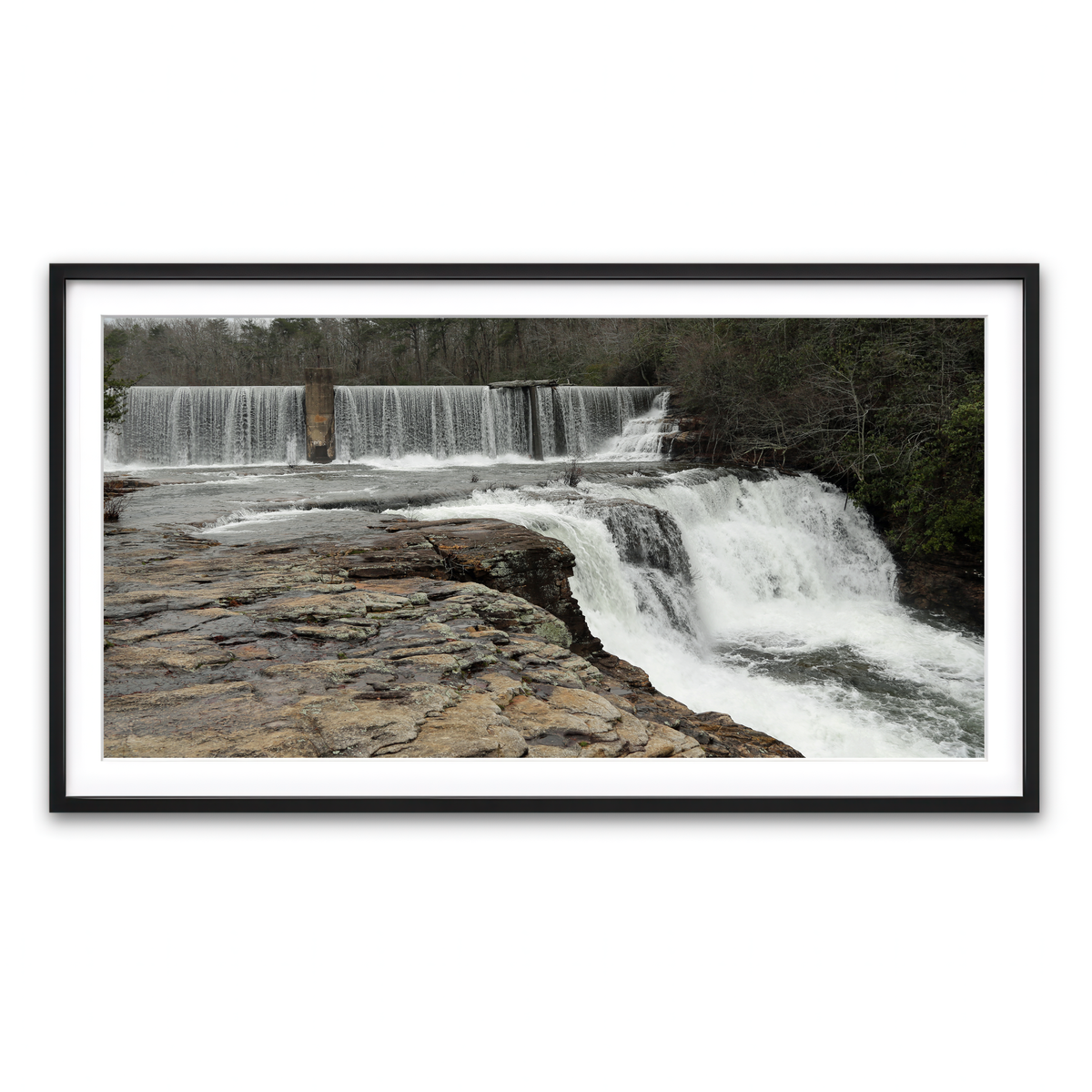 Framed Print 2x1 Black