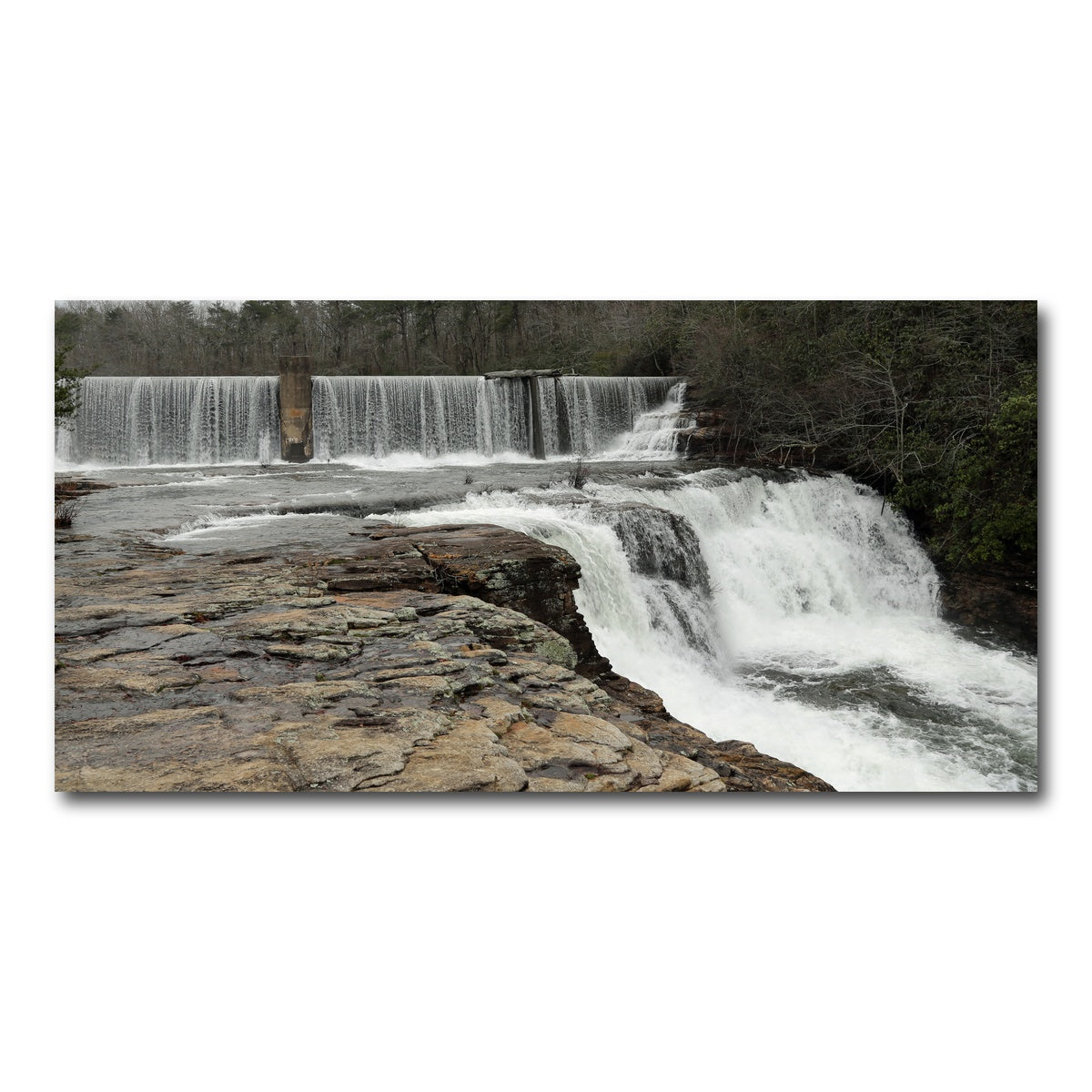AUTO-MOCKUP WHITE | DeSoto Falls | 1 Piece | Gallery Wrap Canvas | group=2x1