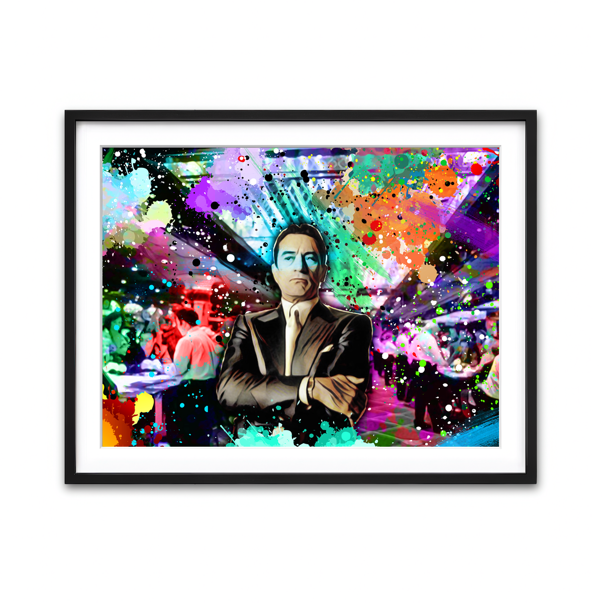 Framed Print 4x3 Black