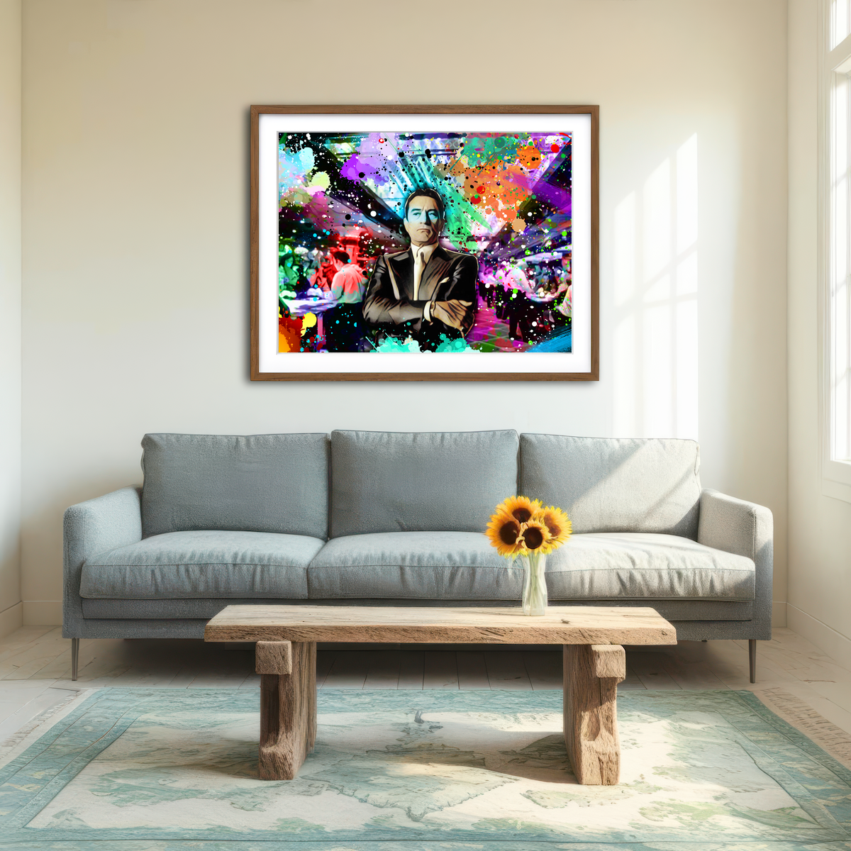 AUTO-MOCKUP ROOM | De Niro Casino Wall Art