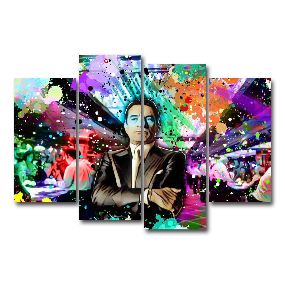 AUTO-MOCKUP WHITE | De Niro Casino | 4 Piece | Gallery Wrap Canvas | group=4_short