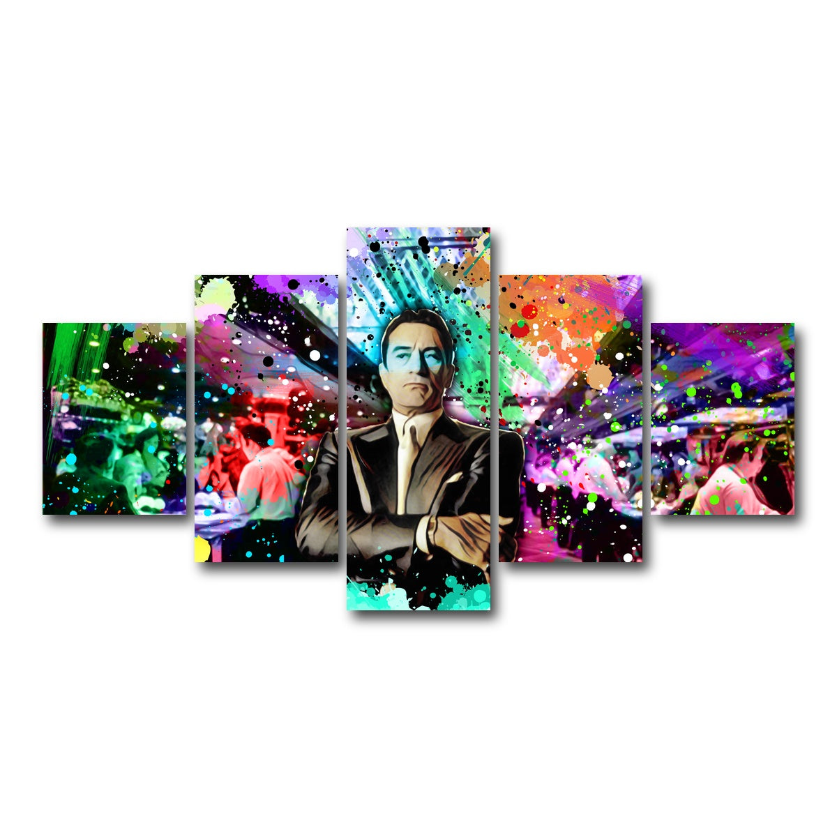 AUTO-MOCKUP WHITE | De Niro Casino | 5 Piece | Gallery Wrap Canvas | group=5_short