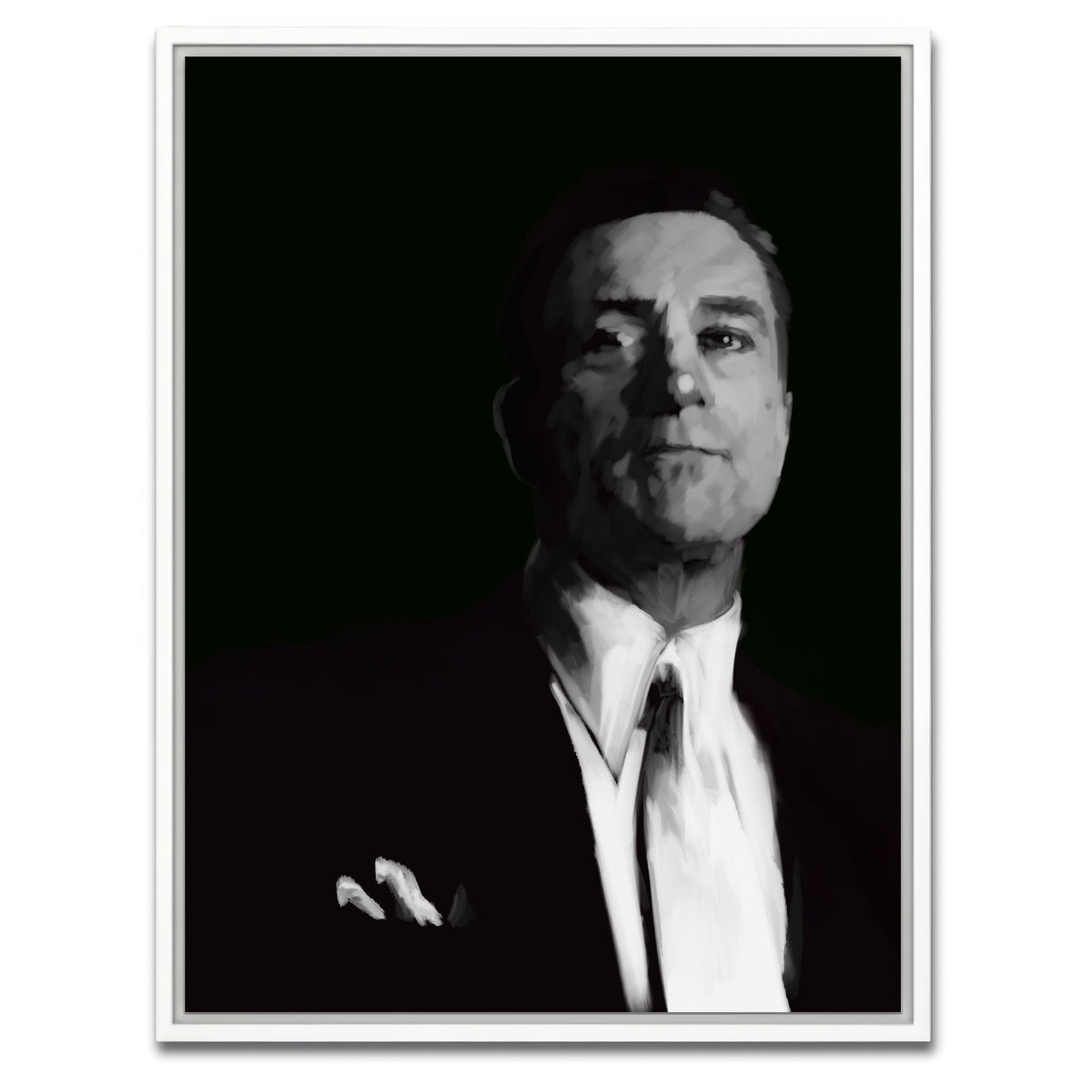 AUTO-MOCKUP WHITE | De Niro | 1 Piece | White Framed Canvas | group=3x4