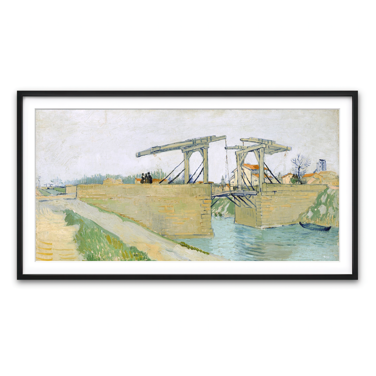 Framed Print 2x1 Black