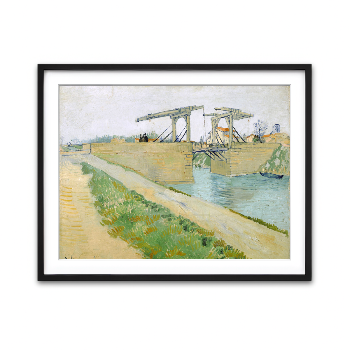 Framed Print 4x3 Black