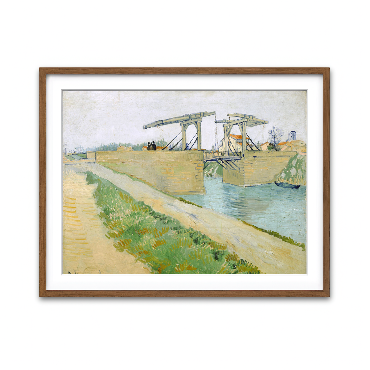 Framed Print 4x3 Walnut