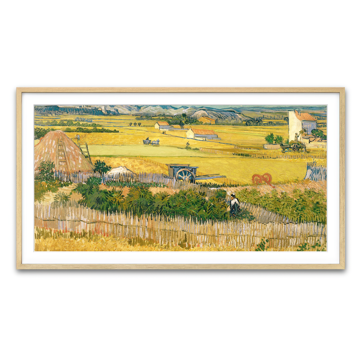 Framed Print 2x1 Natural