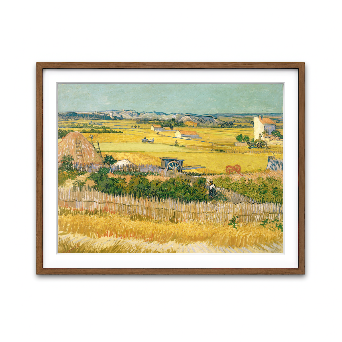 Framed Print 4x3 Walnut