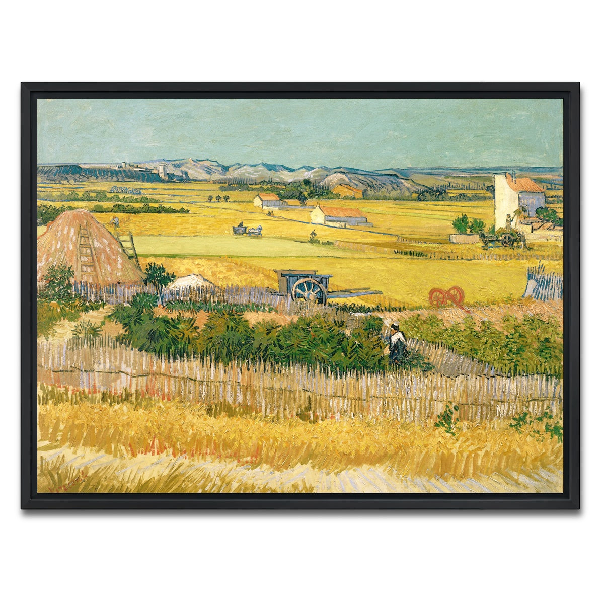 AUTO-MOCKUP WHITE | De oogst | 1 Piece | Black Framed Canvas | group=4x3