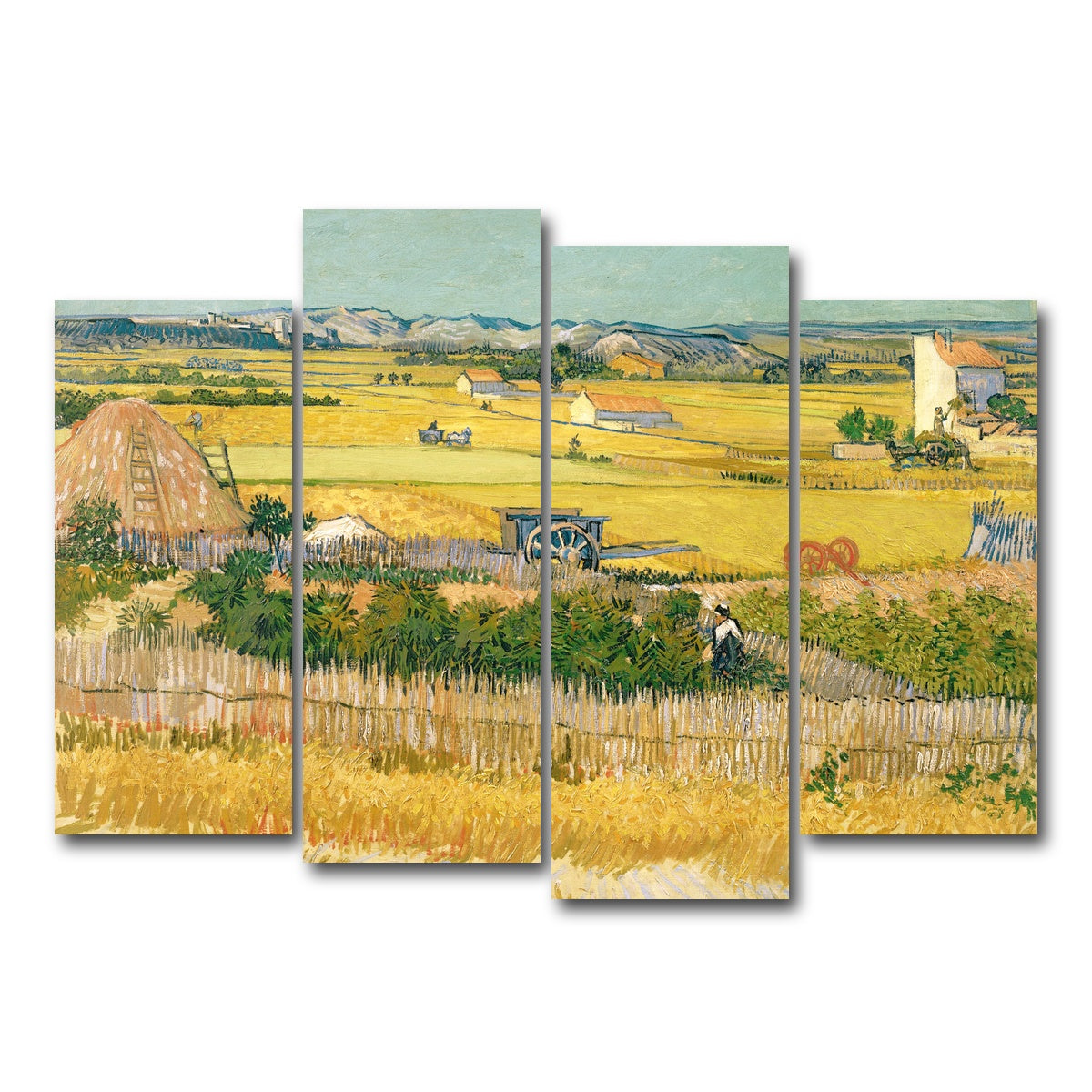 AUTO-MOCKUP WHITE | De oogst | 4 Piece | Gallery Wrap Canvas | group=4_normal