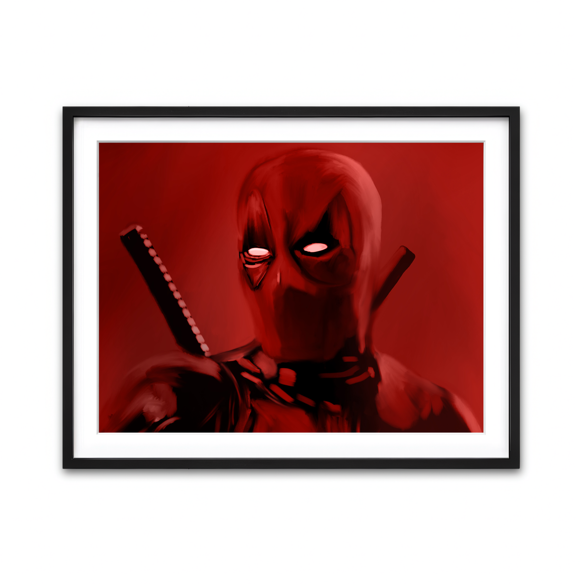 Framed Print 4x3 Black