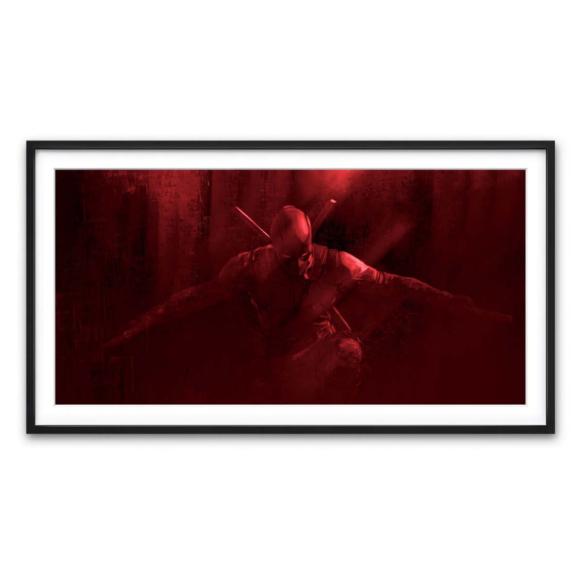 Framed Print 2x1 Black