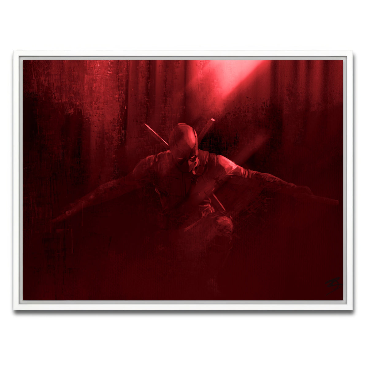 AUTO-MOCKUP WHITE | Dead | 1 Piece | White Framed Canvas | group=4x3