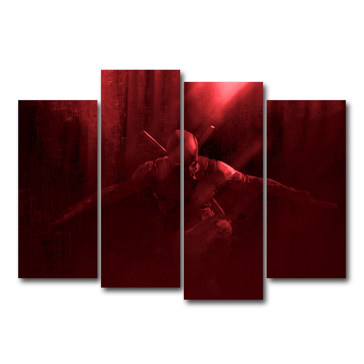 AUTO-MOCKUP WHITE | Dead | 4 Piece | Gallery Wrap Canvas | group=4_normal