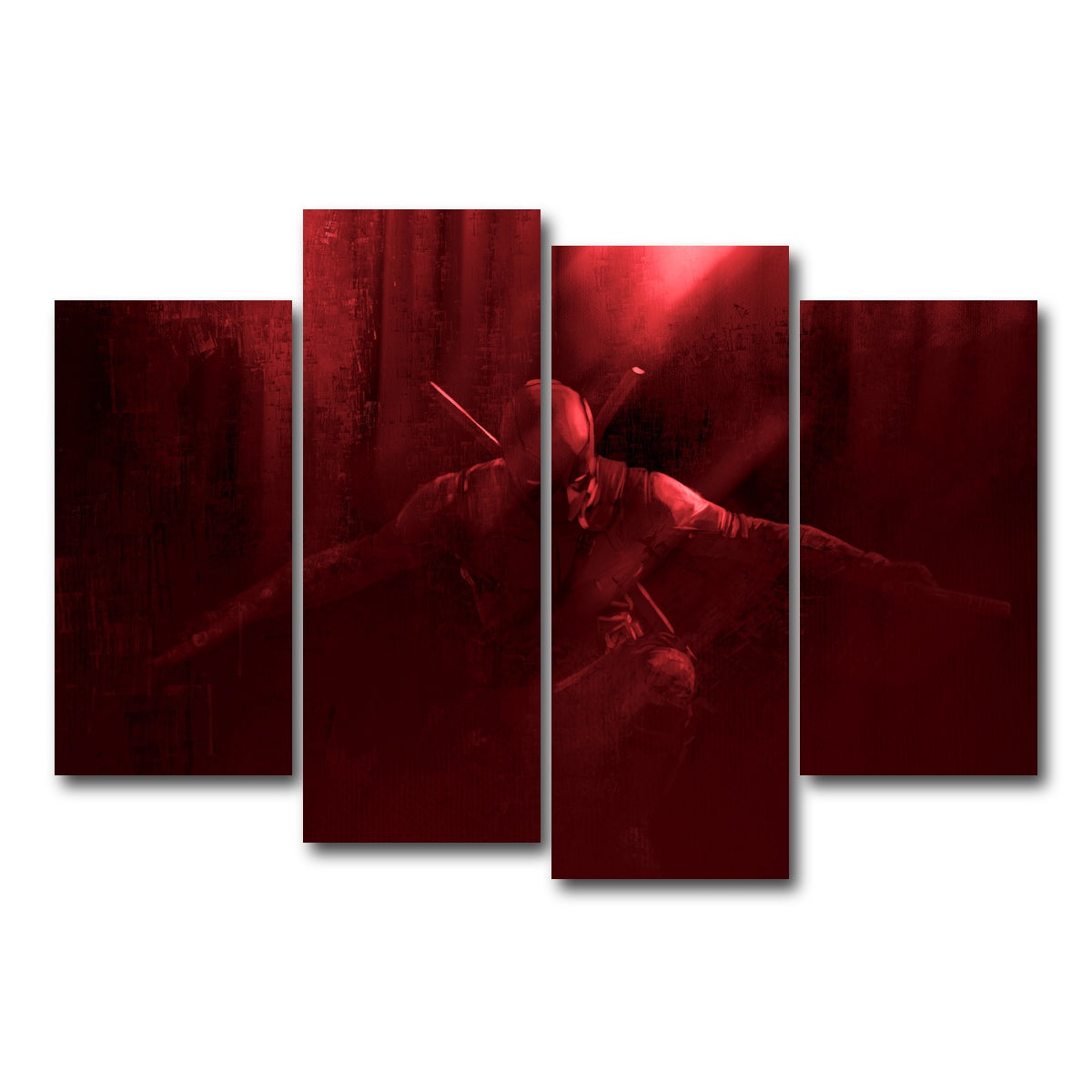 AUTO-MOCKUP WHITE | Dead | 4 Piece | Gallery Wrap Canvas | group=4_short