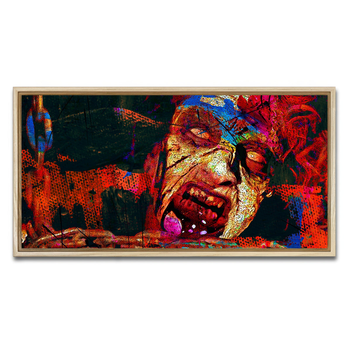 AUTO-MOCKUP WHITE | Deadite Cheryl | 1 Piece | Natural Framed Canvas | group=2x1