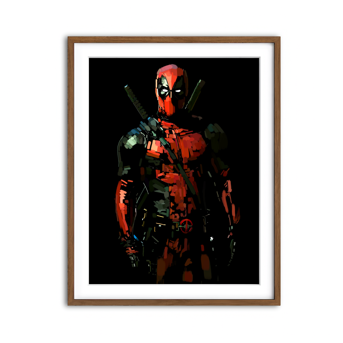 Framed Print 3x4 Walnut