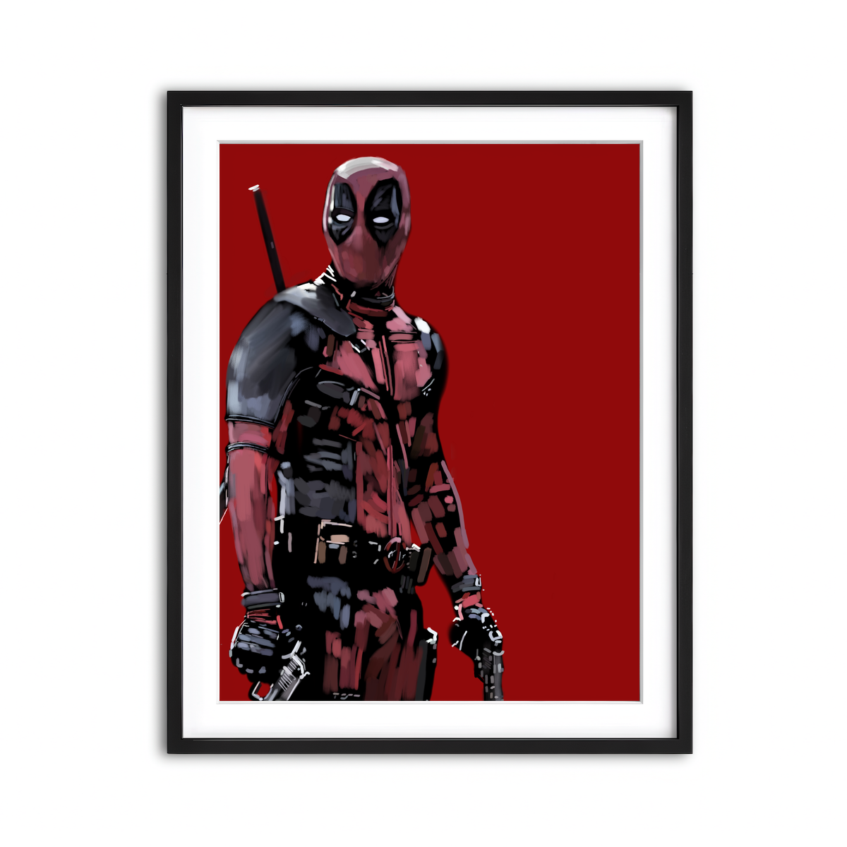 Framed Print 3x4 Black