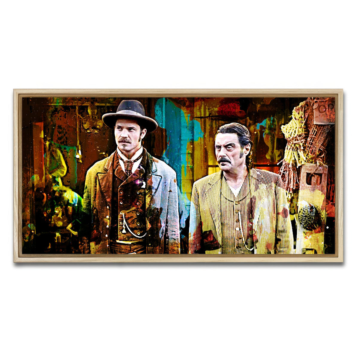 AUTO-MOCKUP WHITE | Deadwood | 1 Piece | Natural Framed Canvas | group=2x1