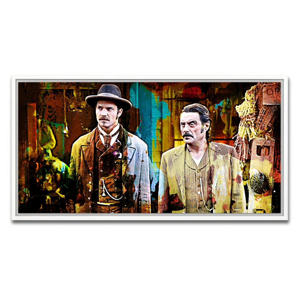 AUTO-MOCKUP WHITE | Deadwood | 1 Piece | White Framed Canvas | group=2x1