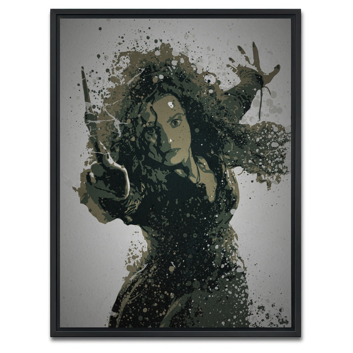 AUTO-MOCKUP WHITE | Death Eater | 1 Piece | Black Framed Canvas | group=3x4