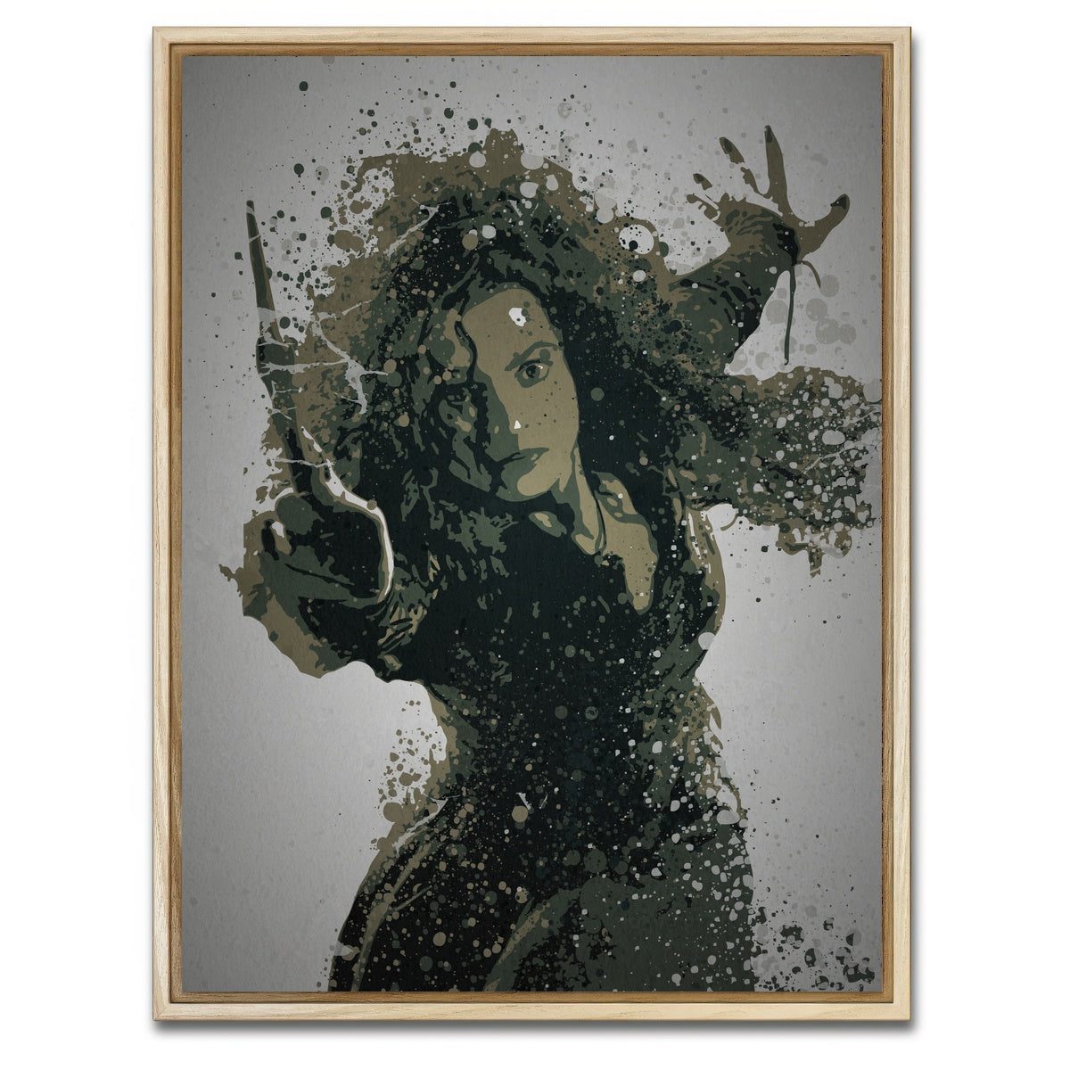 AUTO-MOCKUP WHITE | Death Eater | 1 Piece | Natural Framed Canvas | group=3x4