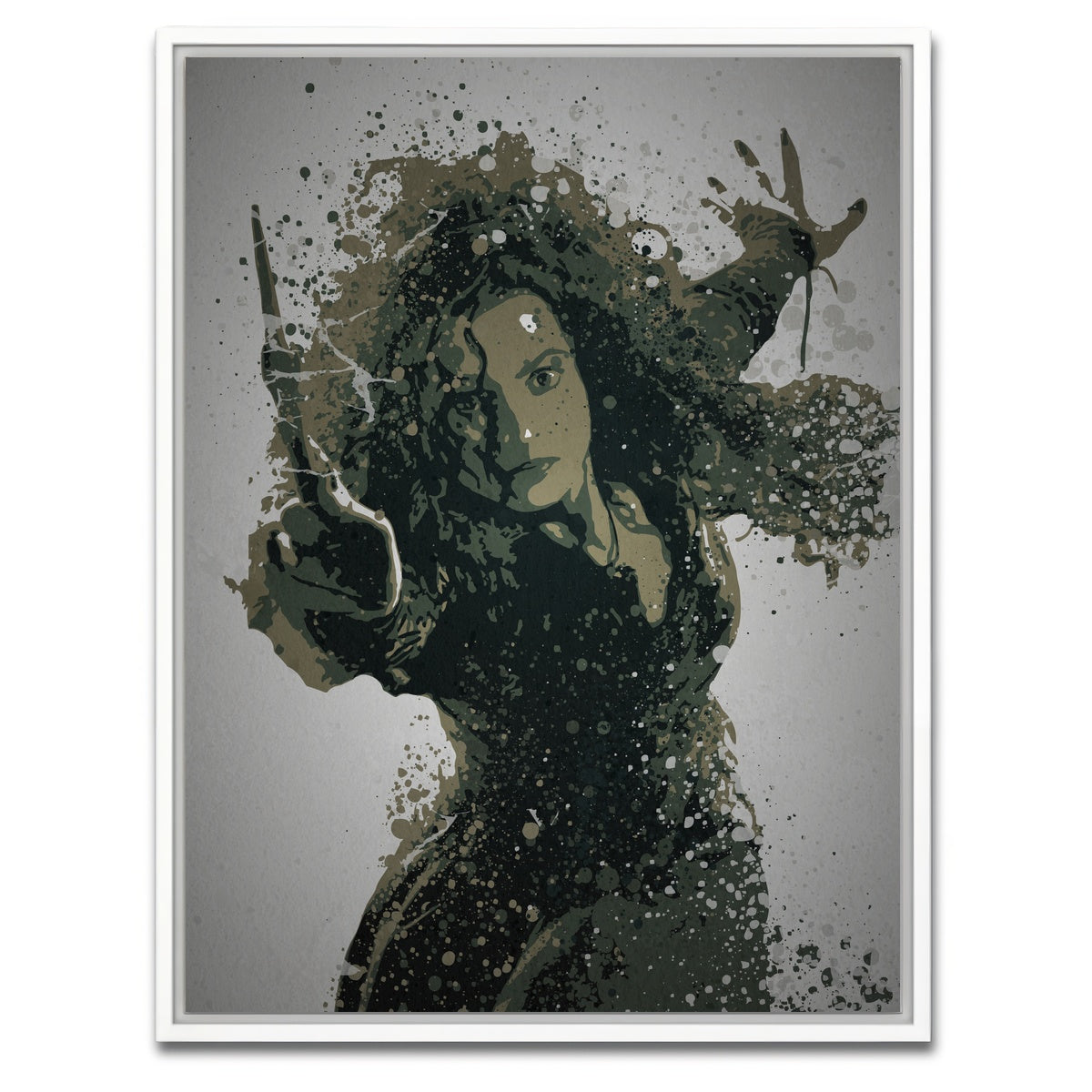 AUTO-MOCKUP WHITE | Death Eater | 1 Piece | White Framed Canvas | group=3x4