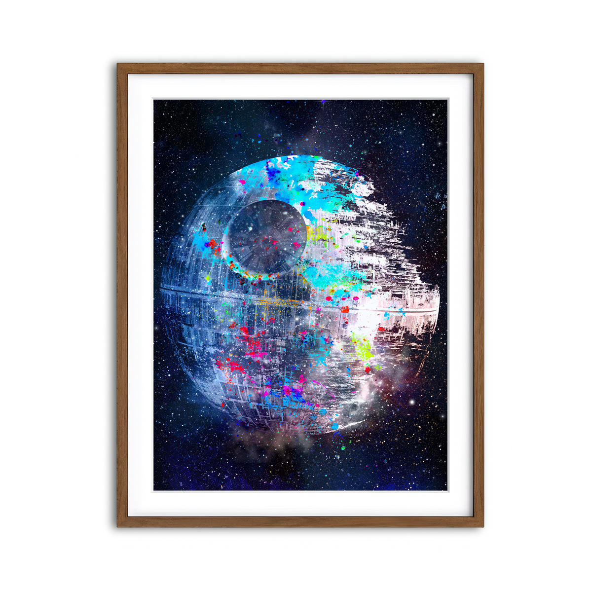 Framed Print 3x4 Walnut