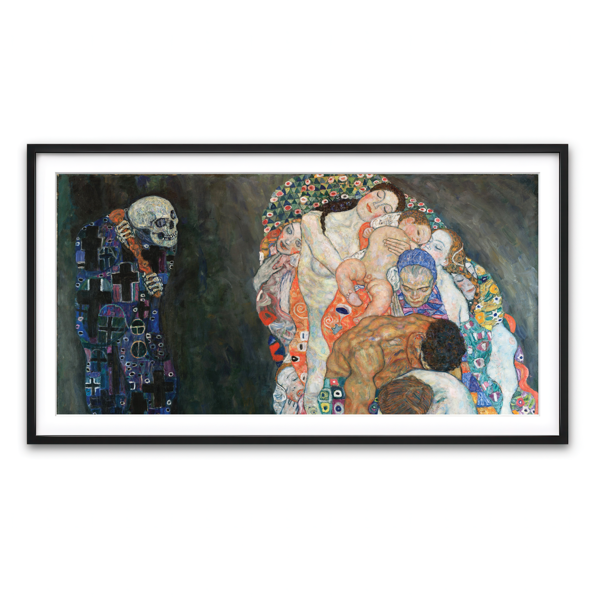 Framed Print 2x1 Black