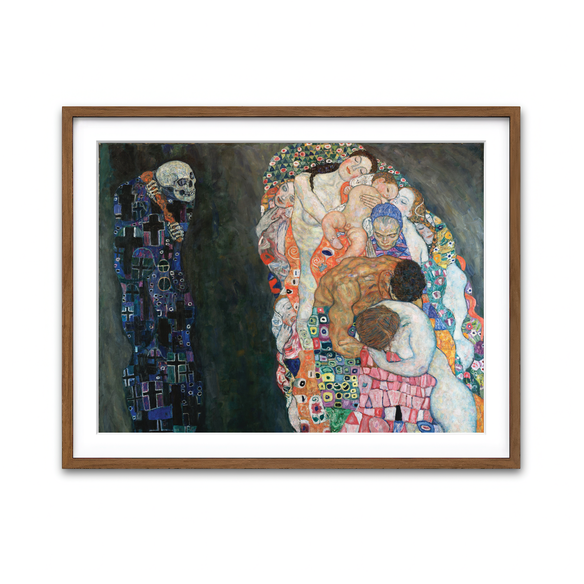 Framed Print 4x3 Walnut