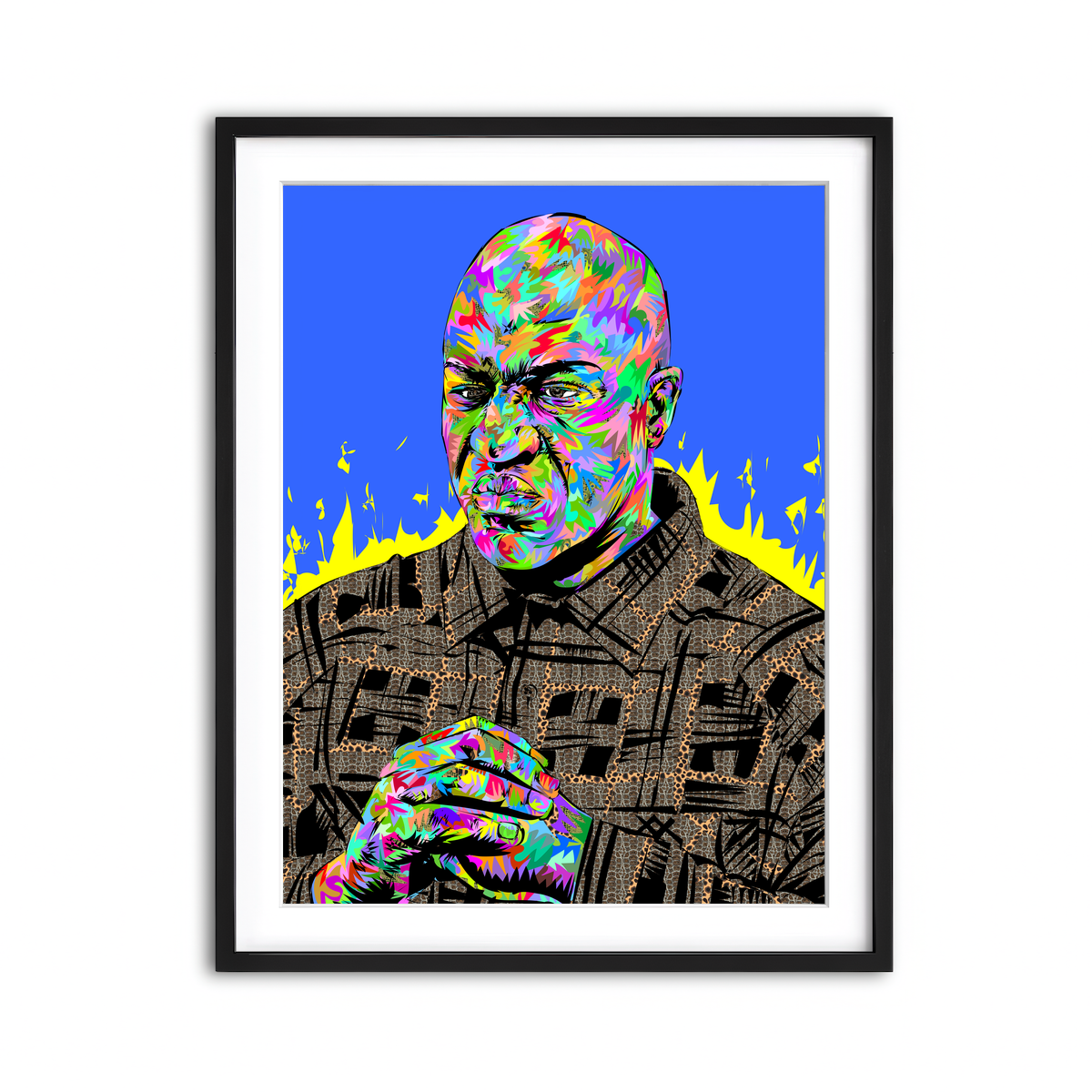 Framed Print 3x4 Black