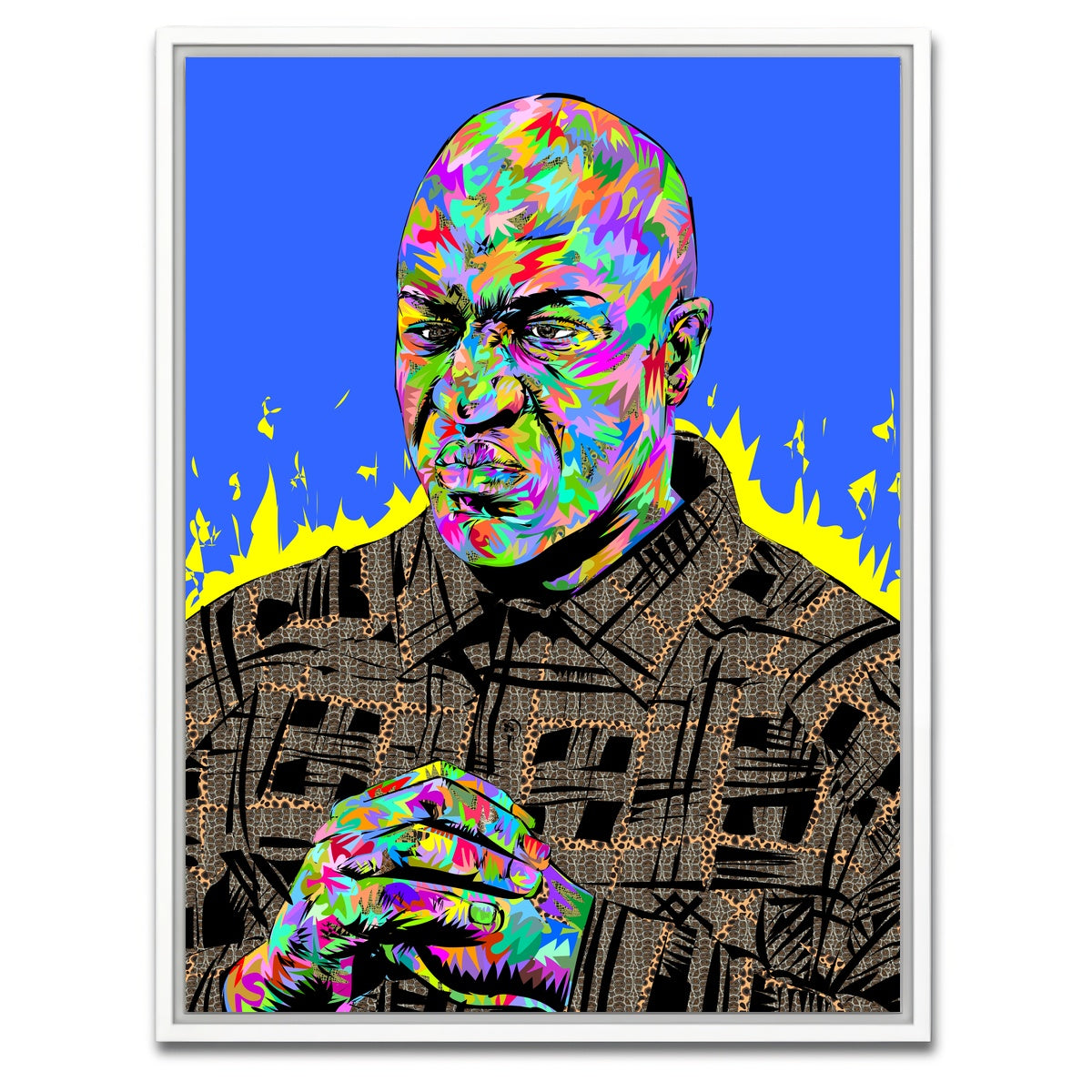 AUTO-MOCKUP WHITE | Deebo RIP | 1 Piece | White Framed Canvas | group=3x4