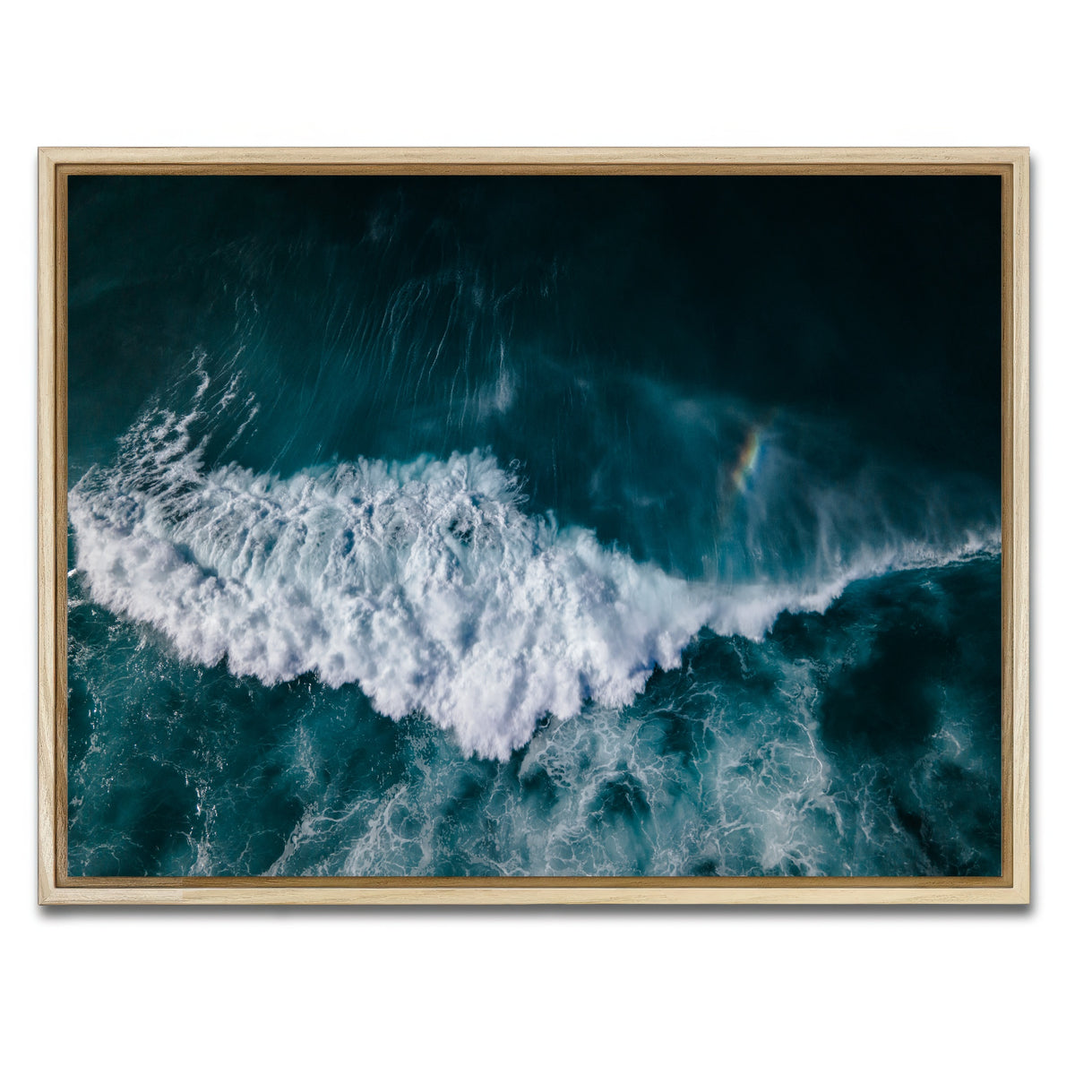 AUTO-MOCKUP WHITE | Deep Blues | 1 Piece | Natural Framed Canvas | group=4x3