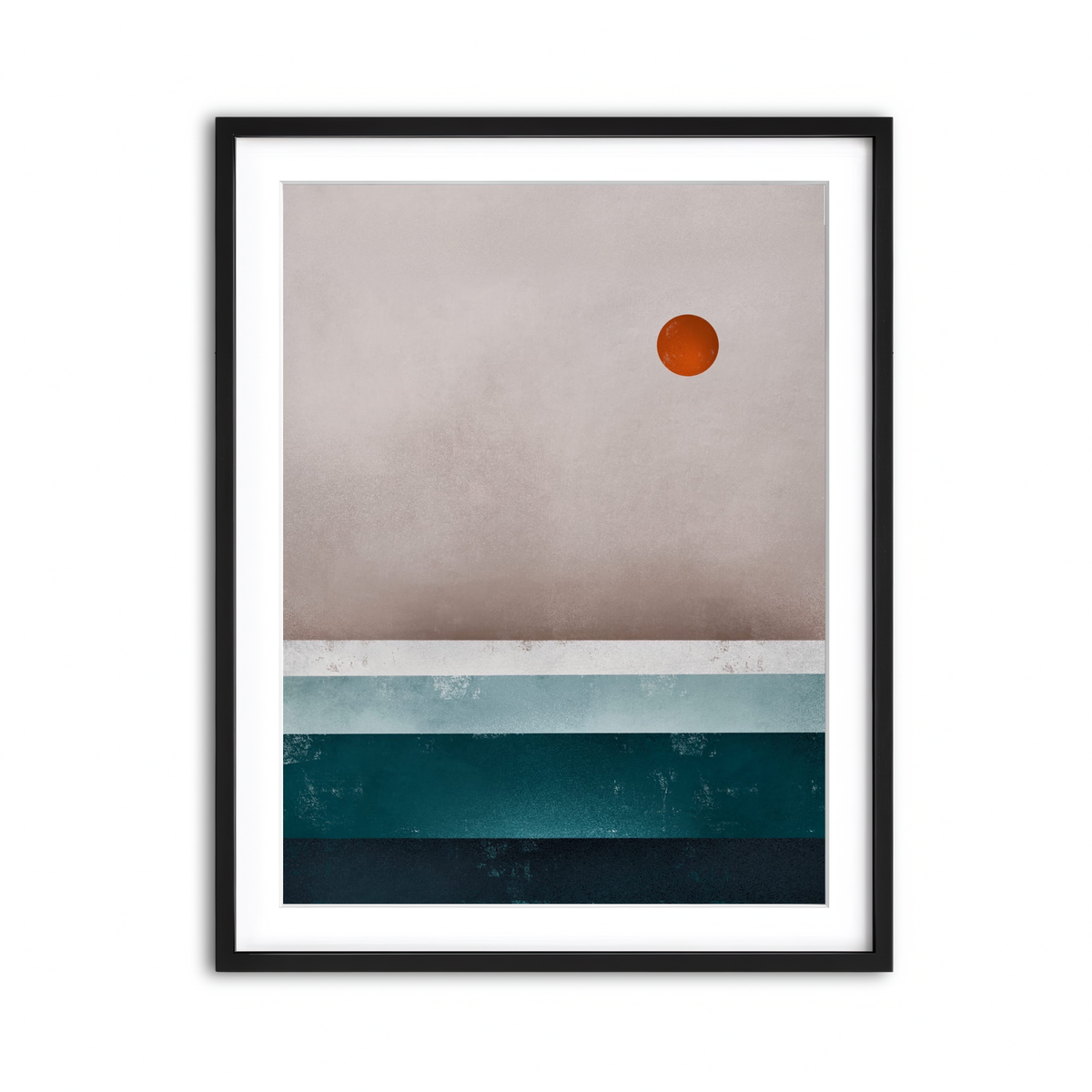 Framed Print 3x4 Black