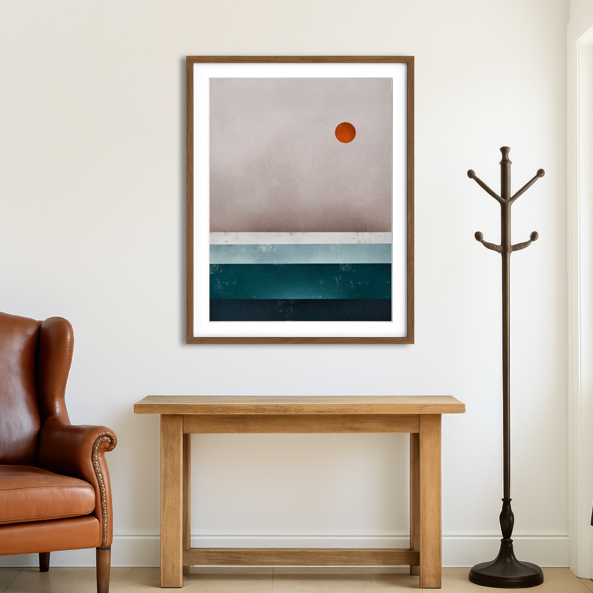 AUTO-MOCKUP ROOM | Deep Shades Wall Art